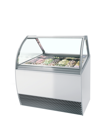 Ventilerad display för kulglass - MILLENNIUM LX12