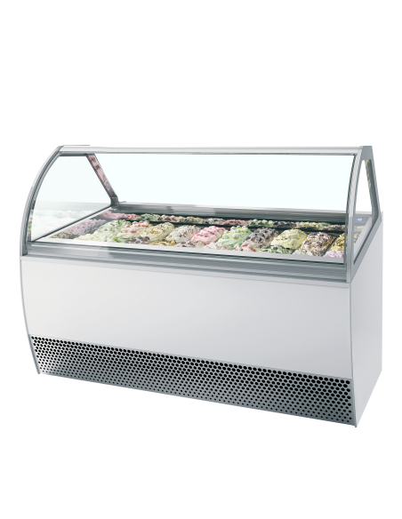 Ventilerad display för kulglass - MILLENNIUM LX20