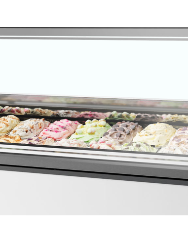 Ventilerad display för kulglass - MILLENNIUM ST16