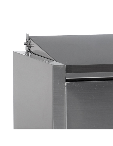 Vitrinkyl GN1/4 - GVC33-180 S/S