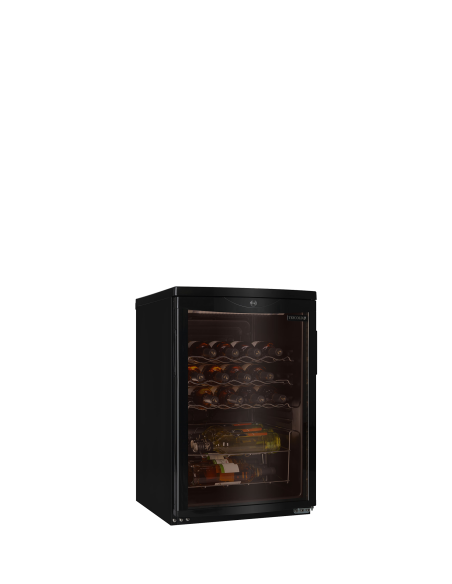Svart vinkylare under disk - SC85 BLACK