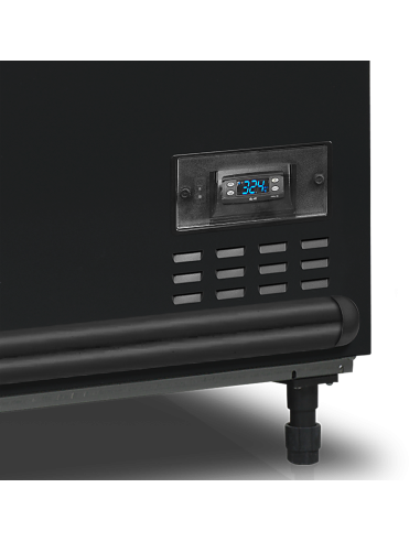 Svart kyl-/frysbox stormarknad - SFI145B-CF VS