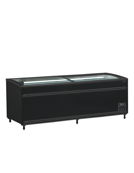 Svart kyl-/frysbox stormarknad - SFI210B-CF VS