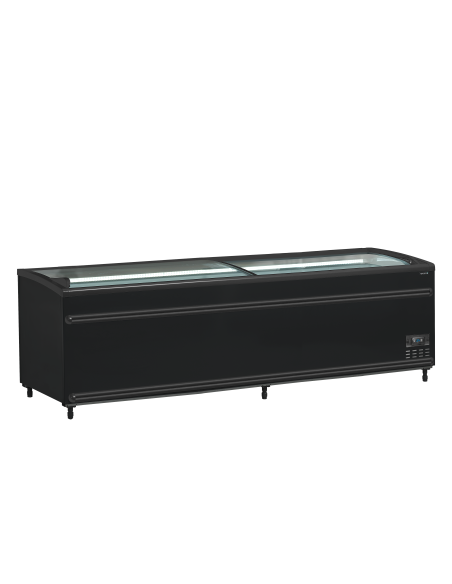 Svart kyl-/frysbox stormarknad - SFI250B-CF VS