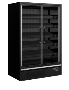 Multideck-kyl för stormarknader - Galaxy+ GP14FGD Black