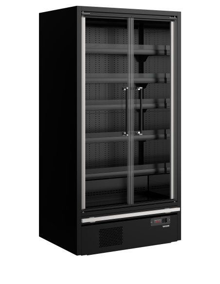 Multideck-kyl för stormarknader - Galaxy+ GP10FGD Black