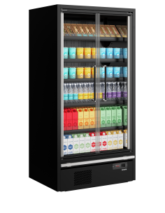 Multideck-kyl för stormarknader - Galaxy+ GP10FGD Black 2