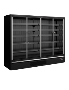 Multideck-kyl för stormarknader - Galaxy+ GP26FGD Black