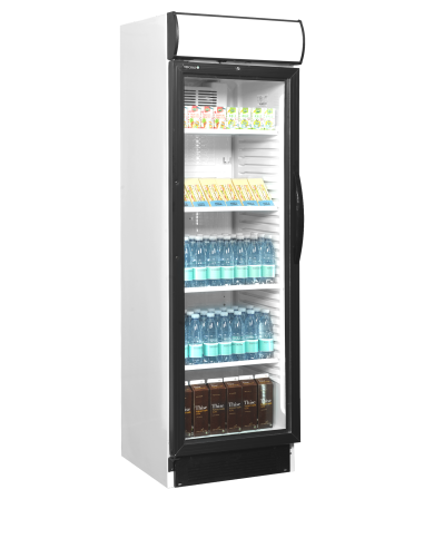 Flaskkyl, vänsterhängd dörr - CEV425CP 2 LED L/H