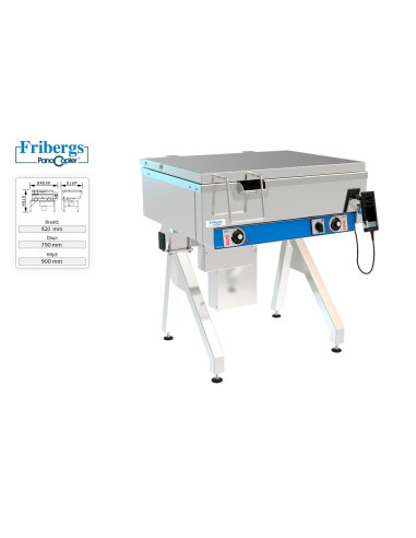 FBLB40/6 sidopip, 65mm djup