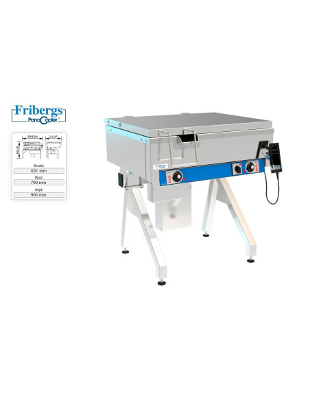 FBLB40/6 sidopip, 65mm djup