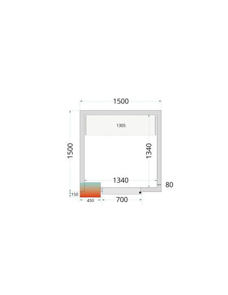 CRPF1515 - Shelf Rack System Kit