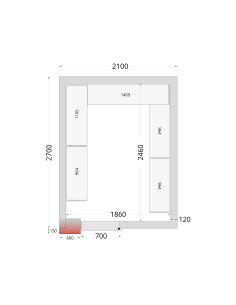 CRNF2127 - Shelf Rack System Kit