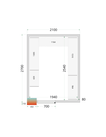 CRPF2127 - Shelf Rack System Kit
