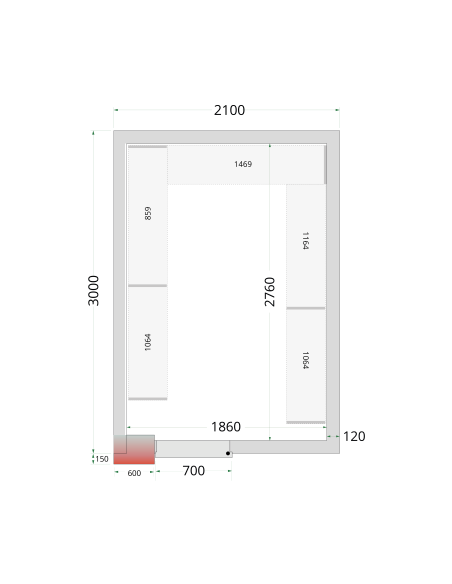 CRNF2130 - Shelf Rack System Kit