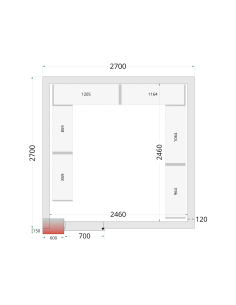 CRNF2727 - Shelf Rack System Kit