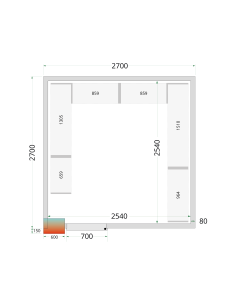 CRPF2727 - Shelf Rack System Kit