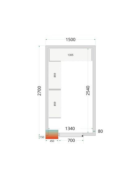 CRPF1527 - Shelf Rack System Kit