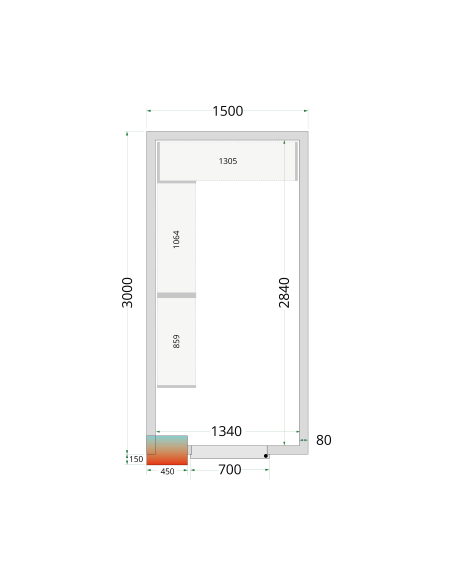 CRPF1530 - Shelf Rack System Kit