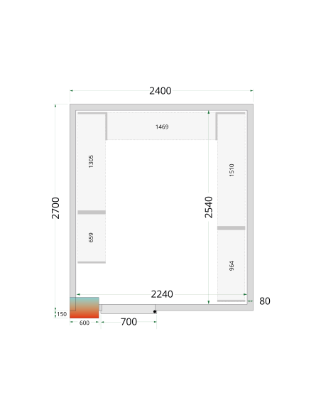 CRPF2427 - Shelf Rack System Kit