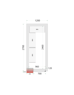 CRNF1227 - Shelf Rack System Kit