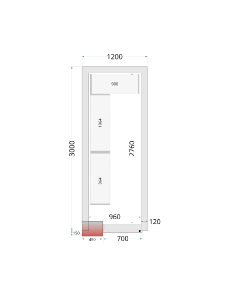 CRNF1230 - Shelf Rack System Kit