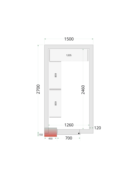 CRNF1527 - Shelf Rack System Kit