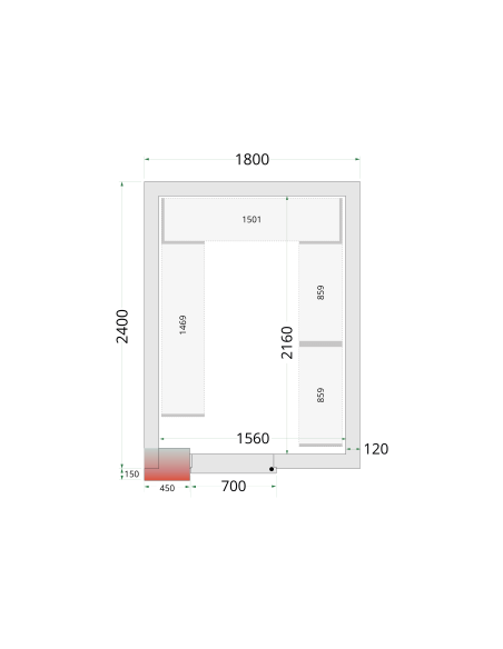 CRNF1824 - Shelf Rack System Kit