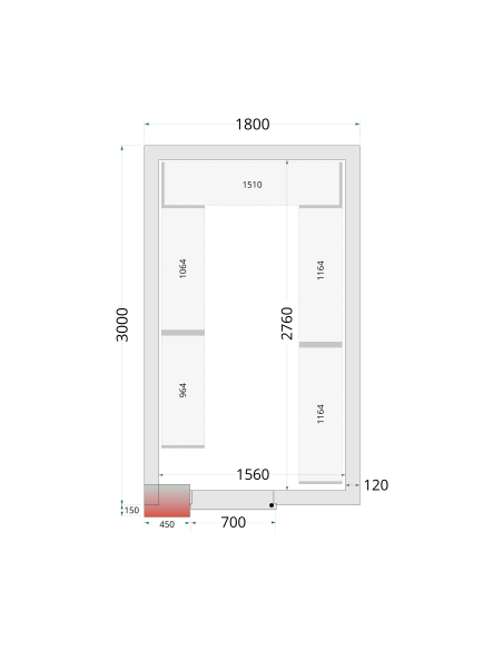 CRNF1830 - Shelf Rack System Kit