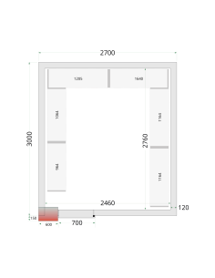 CRNF2730 - Shelf Rack System Kit