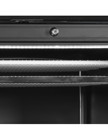 Displayfrys, vänsterhängd - UFSC371G Black L/H