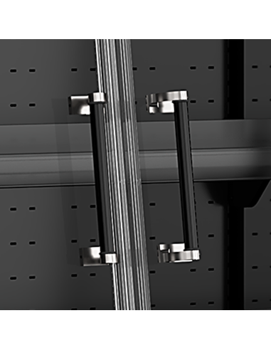 Multideck-kyl för stormarknader - Galaxy+ GPL20FGD Black