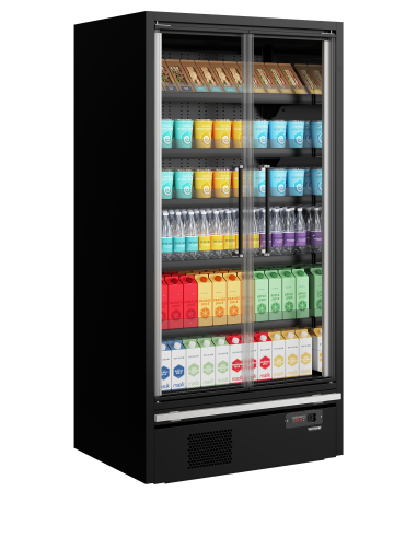 Multideck-kyl för stormarknader - Galaxy+ GP10FGD Maxi Black