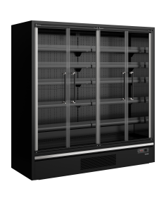 Multideck-kyl för stormarknader - Galaxy+ GP20FGD Maxi Black