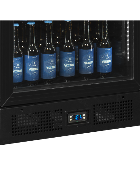 Svart flaskkyl - CEV435CP BLACK