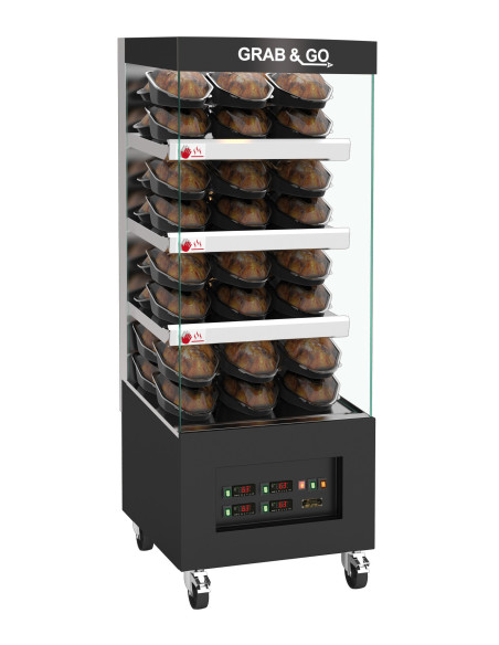 SARO självbetjäningsdisplay med 4 hyllor modell 6MCV4LS.1