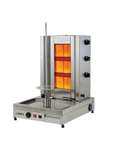 Gasgrill kebab/gyro 3 brännare modell TILLA 3