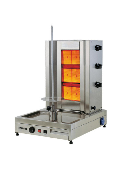 Gasgrill kebab/gyro 3 brännare modell TILLA 3