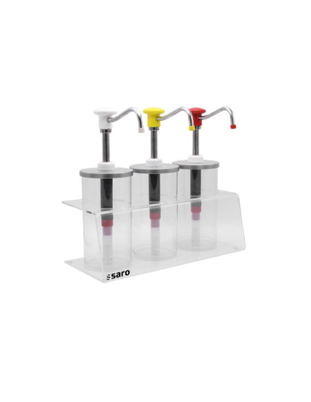 Doseringsdispenser modell PLX-R-BK-1650 ml