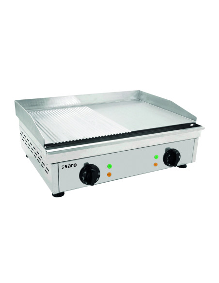 Stekhäll (räfflad + slät) modell FRY TOP GM 610 M