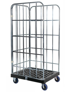 Vagn med 3 nätväggar modell RW 3