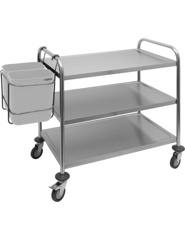 Avfallsbehållare för serveringsvagn modell AB 2