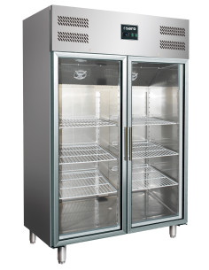 Storkylskåp med glasdörrar - 2/1 GN, modell GN 1200 TNG