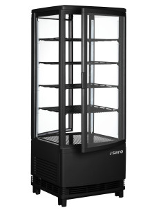 Kylmonter, dubbeldörr, 98 liter, modell SC 100 DT svart