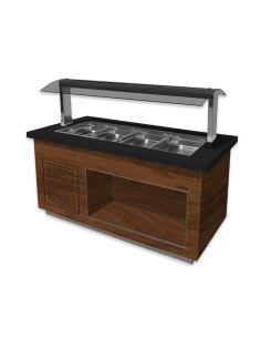 Varmbuffé Modell PREMIUM LINE SB-H170 Valnöt