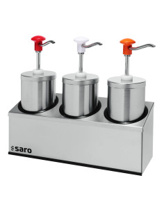 Såsdispenser, 3 x 2,25 liter, modell PD-006