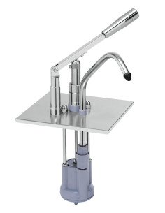 1/6 GN lock med pumpdispenser modell KD-0216