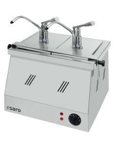 Bainmarie 2X1/4 GN 200 med dispenser modell BM-0214
