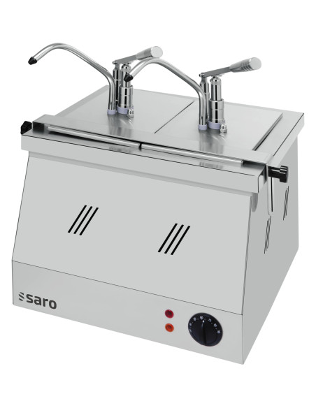 Bainmarie 2X1/4 GN 200 med dispenser modell BM-0214