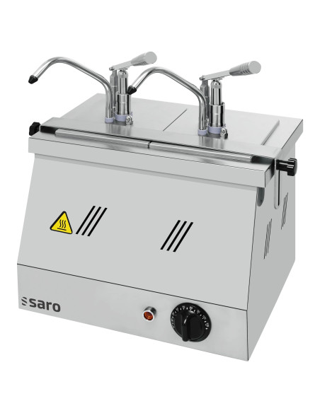 Bainmarie 2X1/6 GN 200 med dispenser modell BM-0216